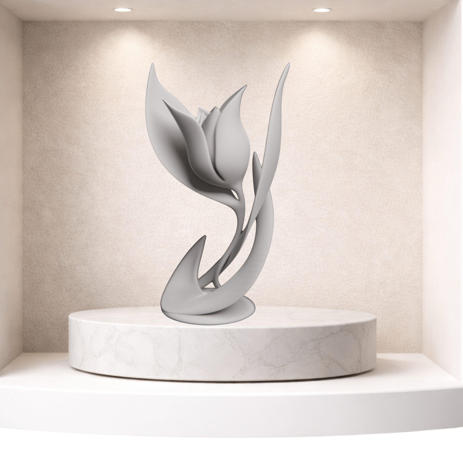 {title} – moderne minimalistische Skulptur