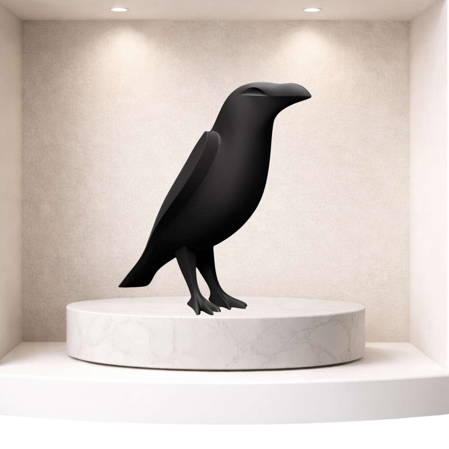 {title} – moderne minimalistische Skulptur