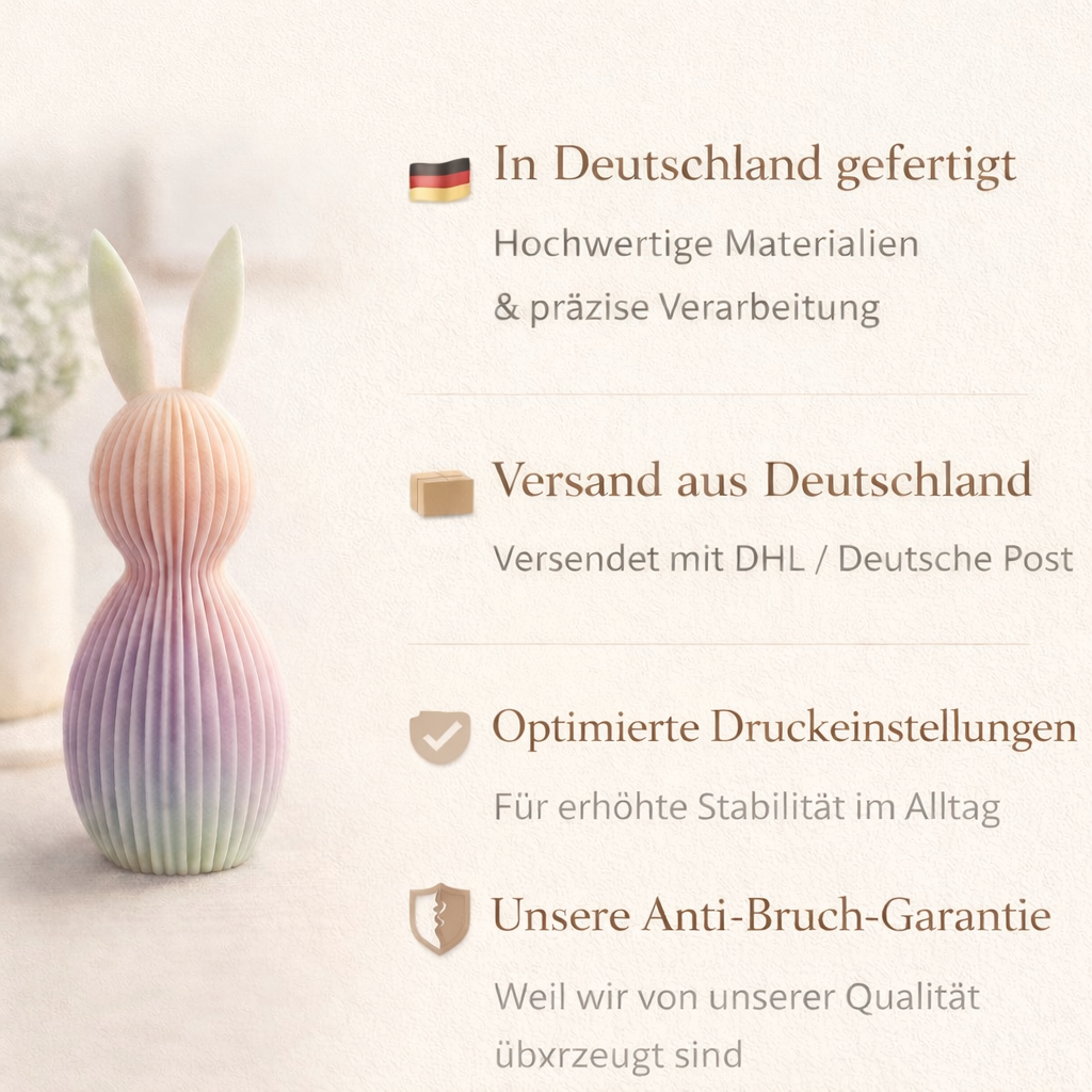 Hasen-Set „Ribbed“ – 3er-Set