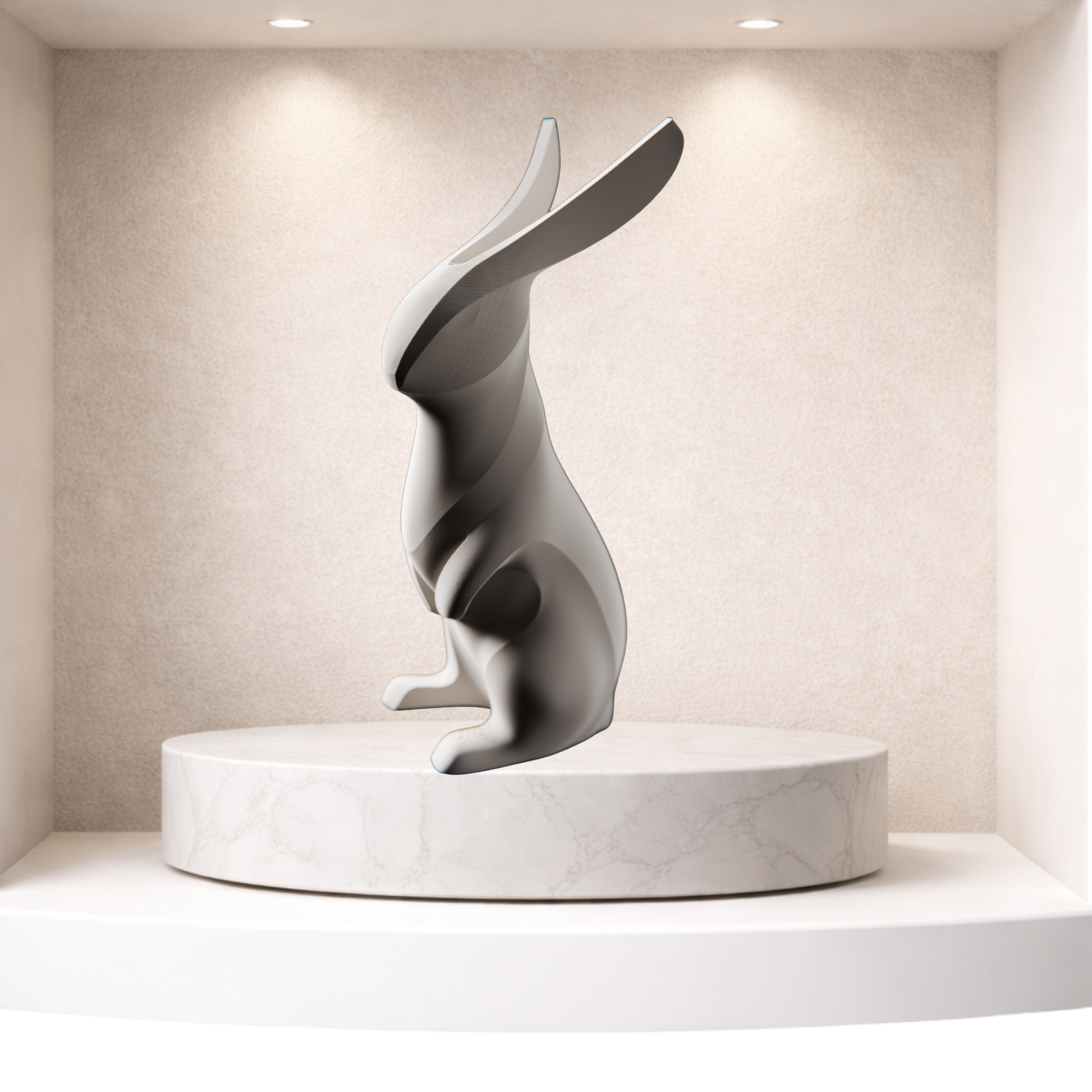 {title} – moderne minimalistische Skulptur