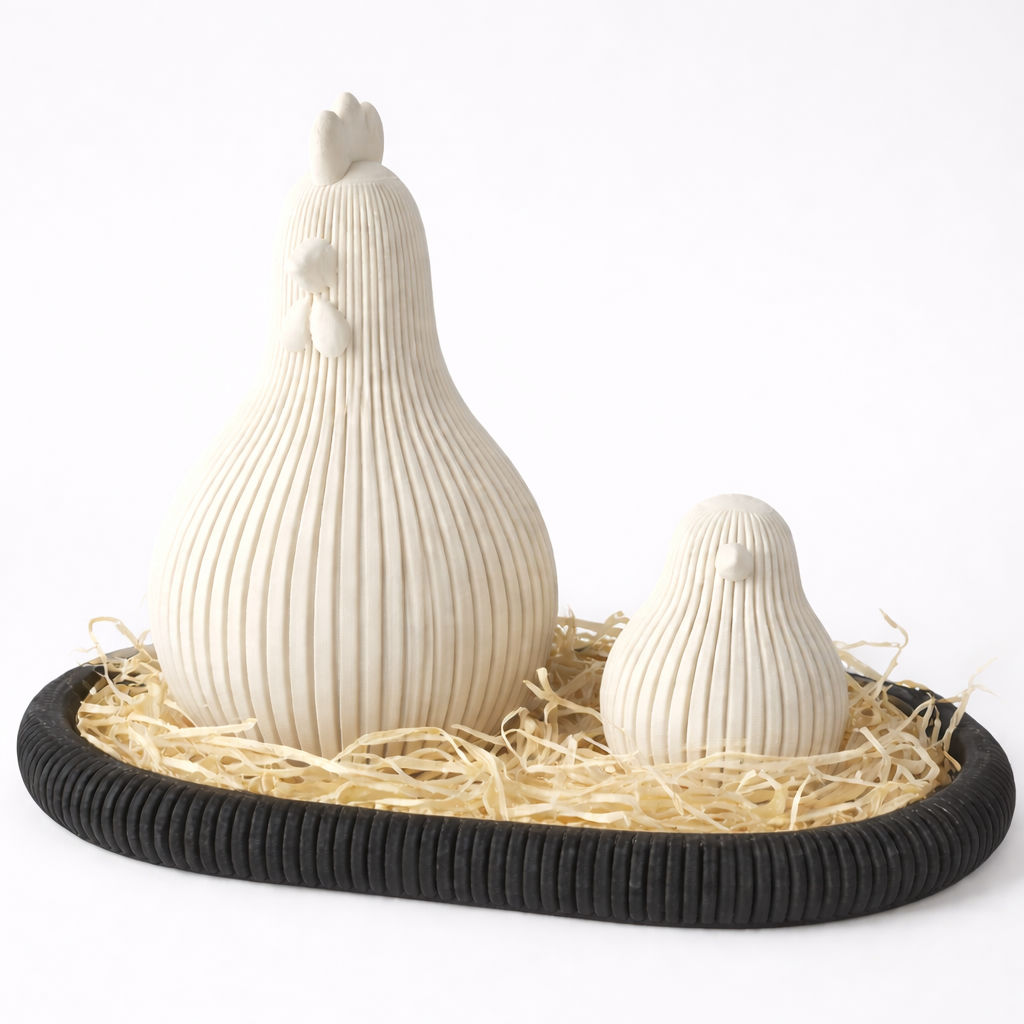 Henne & Küken Dekoset