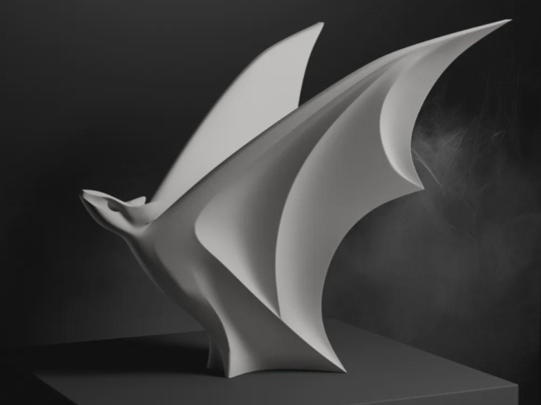 {title} – moderne minimalistische Skulptur